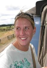 Lorraine McMillan Travelling on the Overlander Train in New Zealand